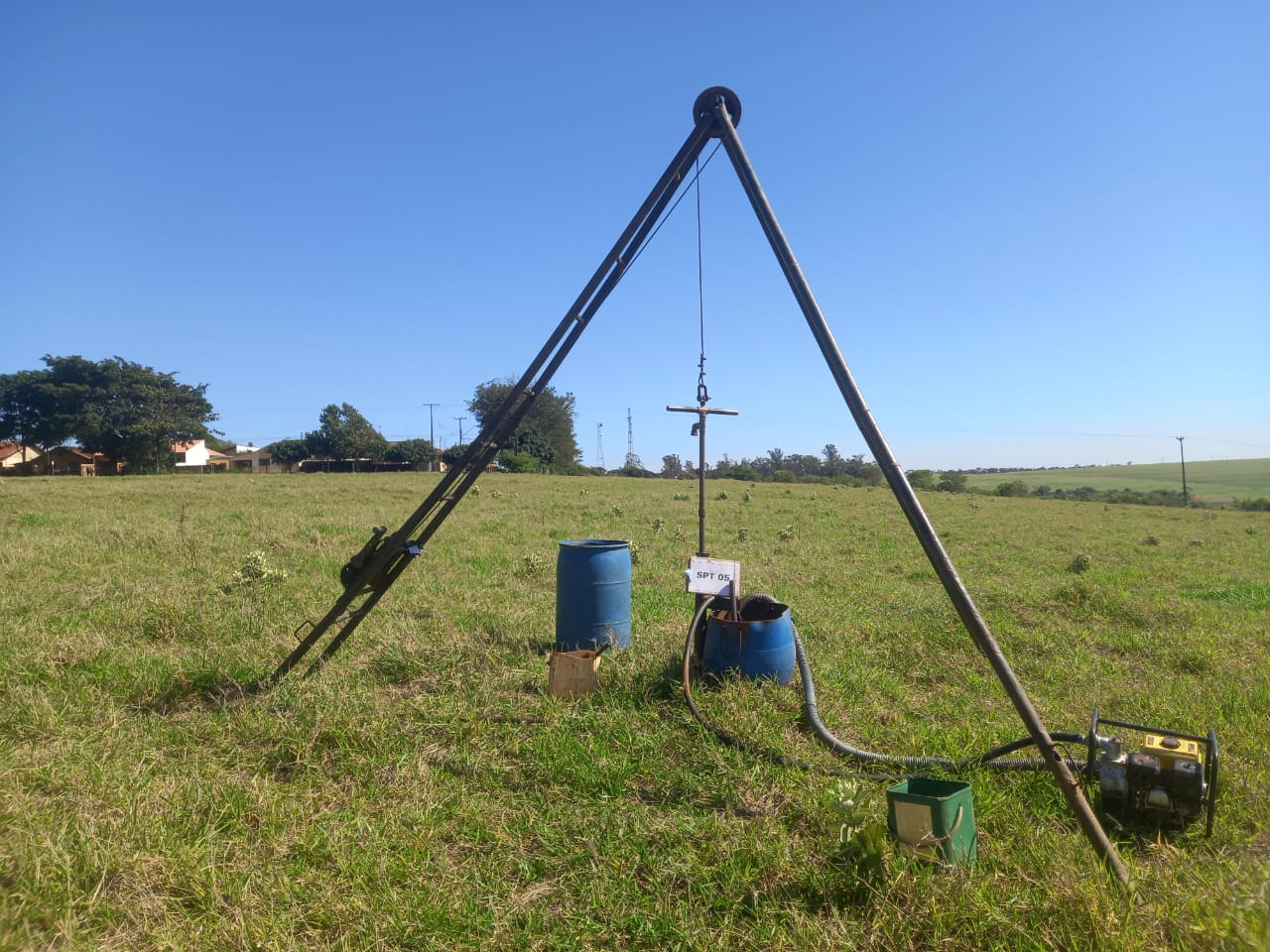 Sondagem SPT - Foto 1